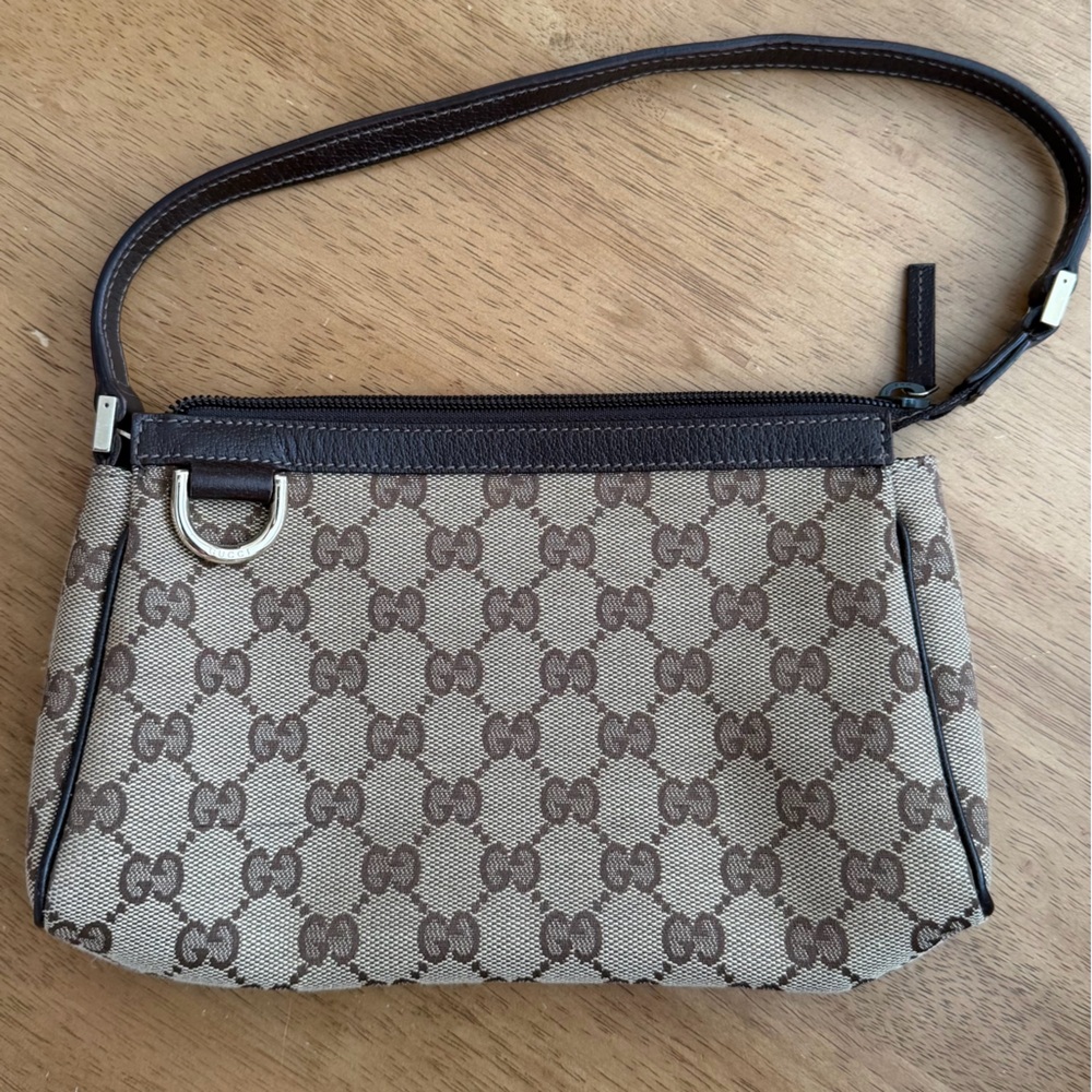 Gucci Canvas Abbey D-Ring Pochette mini bag